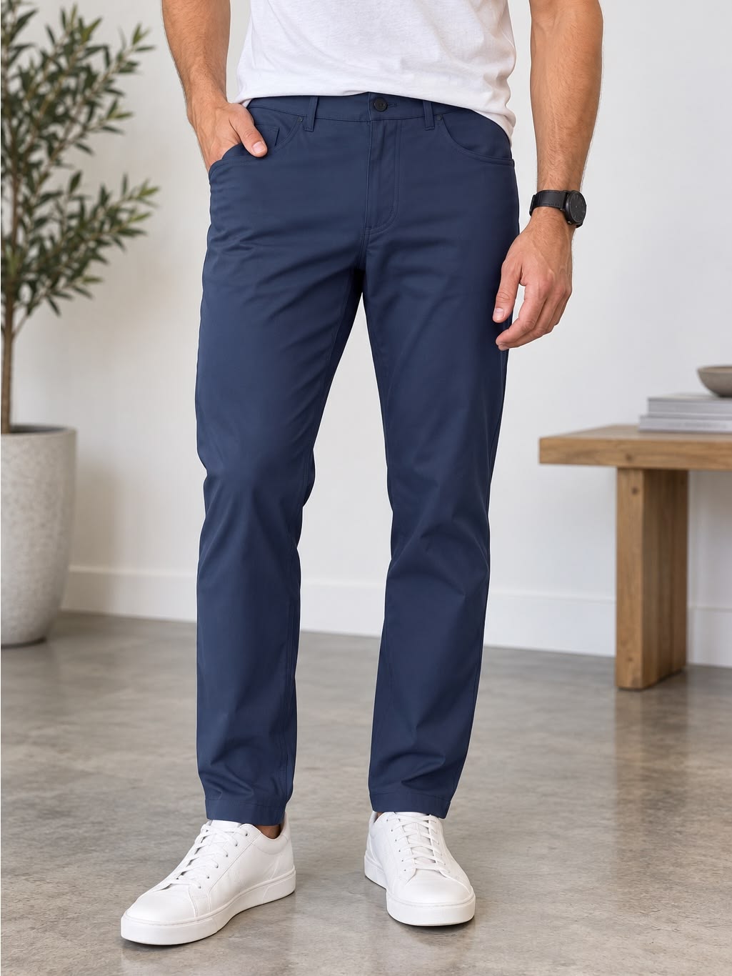 ReadyFit Navy Pants